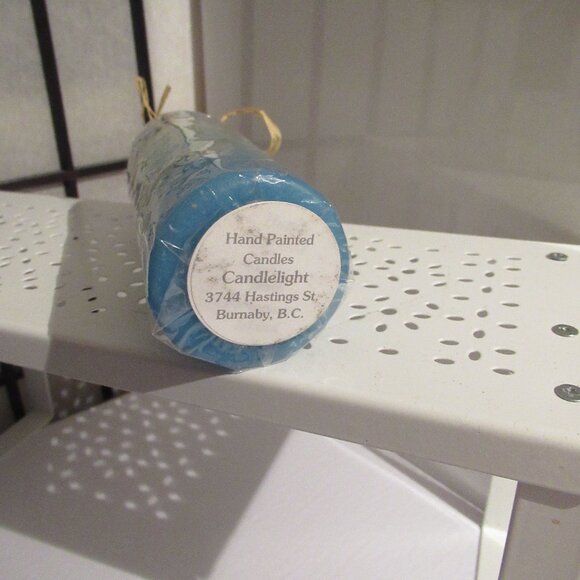 It's a Fishy Life, Candle, Hand Painted, Original, Helen Radok, Nature, Art - Picture 5 of 5